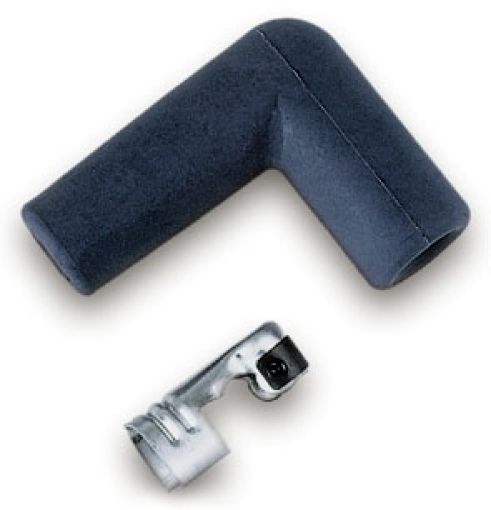 Picture of Moroso Spark Plug Boot Terminal Kit - Blue Max - 90 Degree Ends - Set of 8