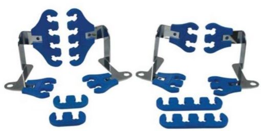 Picture of Moroso Chevrolet Small Block Ignition Super Look Wire Kit - 7 - 9mm - Blue