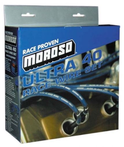 Picture of Moroso Ford 429 - 460 Ignition Wire Set - Ultra 40 - Unsleeved - HEI - Red