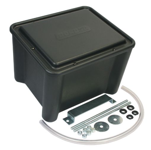 Picture of Moroso Sealed Battery Box Black wMounting Hardware - Black