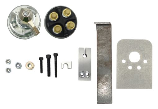 Picture of Moroso Battery Alternator Disconnect Switch Mounting Kit wSwitch - Morse Cable