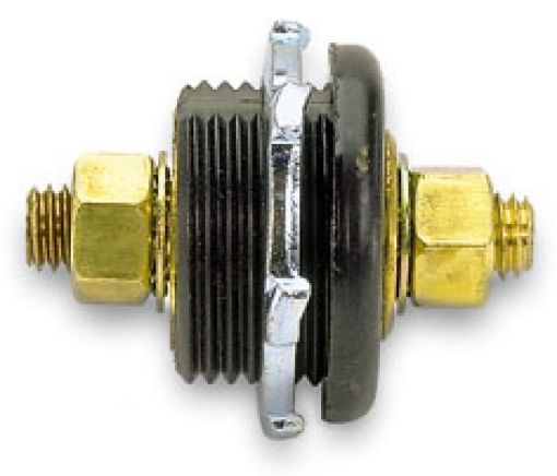 Picture of Moroso Thru - Panel Connector - Black (Use wPart No 7417074172) - Single