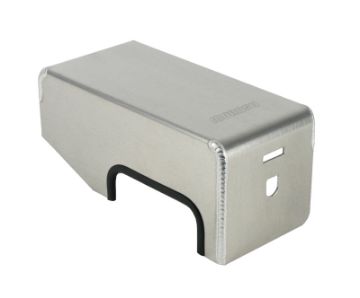 Picture of Moroso 05 - 09 Ford Mustang Fuse Box Cover - Over Plastic Fuse Box - Fabricated Aluminum
