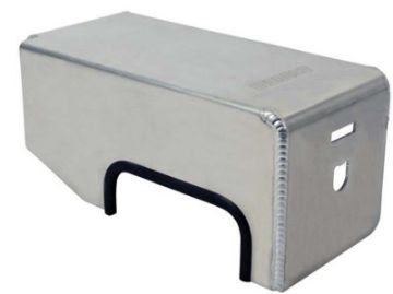 Picture of Moroso 07 - Up Ford Mustang GT500 Fuse Box Cover - Fabricated Aluminum