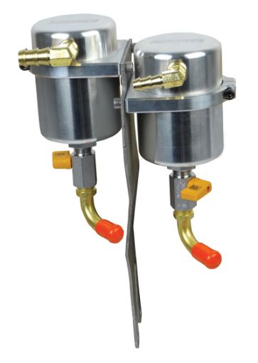 Picture of Moroso 05 - 11 Lotus EliseExige AirOil Separator Catch Can - Billet Aluminum