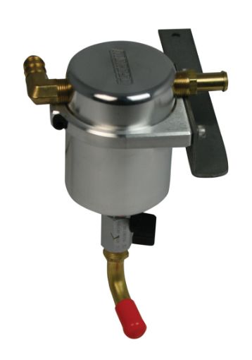Picture of Moroso 04 - 08 Ford F - 150 5.4L AirOil Separator Catch Can - Billet Aluminum
