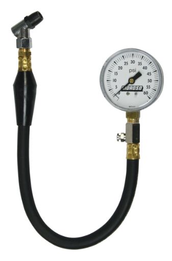 Picture of Moroso Tire Pressure Gauge 0 - 60psi - 2 - 58in Display - 2 Percent Accuracy