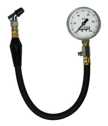 Picture of Moroso Tire Pressure Gauge 0 - 100psi - 4in Display - 12 Percent Accuracy