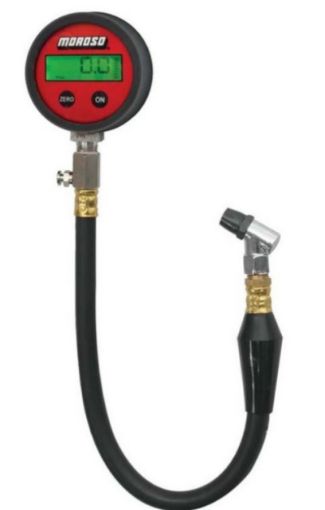 Picture of Moroso Tire Pressure Gauge 0 - 15psi - Digital Backlit