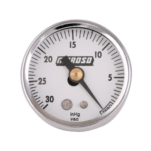 Picture of Moroso Vacuum Gauge - 0 - 30in Hg - 1.5in Diameter