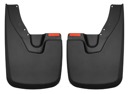 Picture of Husky Liners 19 - 22 Dodge RAM 150025003500 w OEM Fender Flares Custom - Molded Front Mud Guards