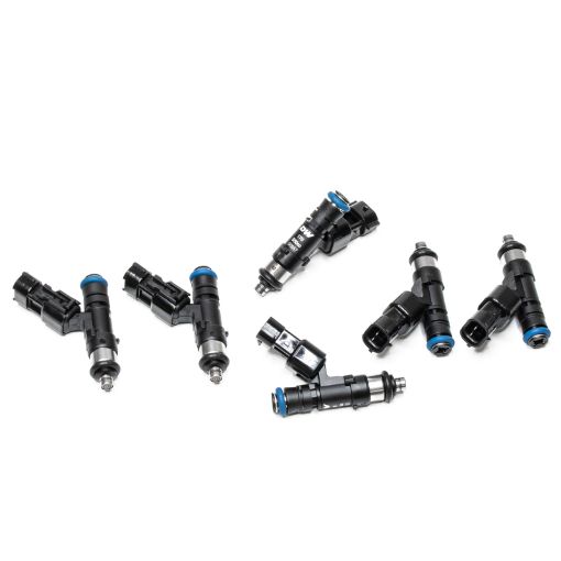 Picture of DeatschWerks 03 - 15 350z370z G35G37 04 - 05 GTI R32 NEO RB25DET 98 - 02 650cc Top Feed Injectors