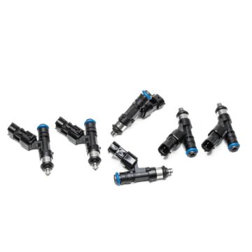 Picture of DeatschWerks 03 - 15 350z370z G35G37 04 - 05 GTI R32 NEO RB25DET 98 - 02 440cc Top Feed Injectors