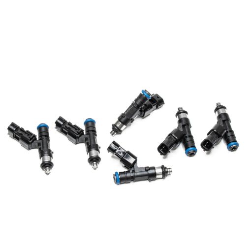 Picture of DeatschWerks 03 - 15 350z370z G35G37 04 - 05 GTI R32 NEO RB25DET 98 - 02 440cc Top Feed Injectors