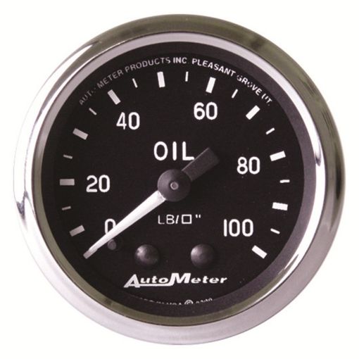 Picture of Autometer Cobra 2 - 116in 100 PSI Mechanical Oil Pressure Gauge