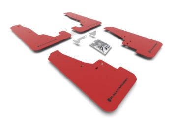 Picture of Rally Armor 16 - 24 Dodge Durango GTHellcatRTSRT 392SXT Red UR Mud Flap Black Logo