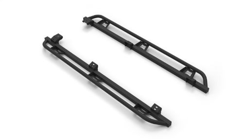Picture of N - Fab Trail Slider Steps 05 - 15 Toyota Tacoma Crew Cab All Beds - SRW - Textured Black