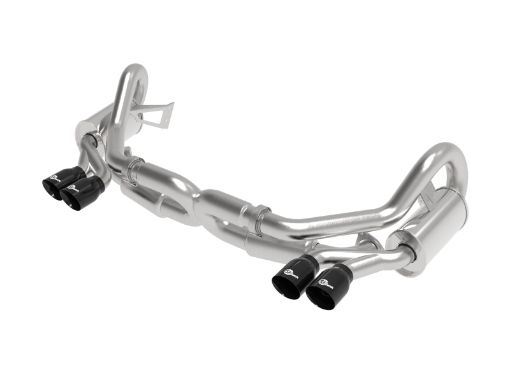 Picture of aFe MACH Force - Xp 12 - 16 Porsche 911 3in to 2.5in 304 SS Cat - Back Exhaust (Excludes Turbo Models)