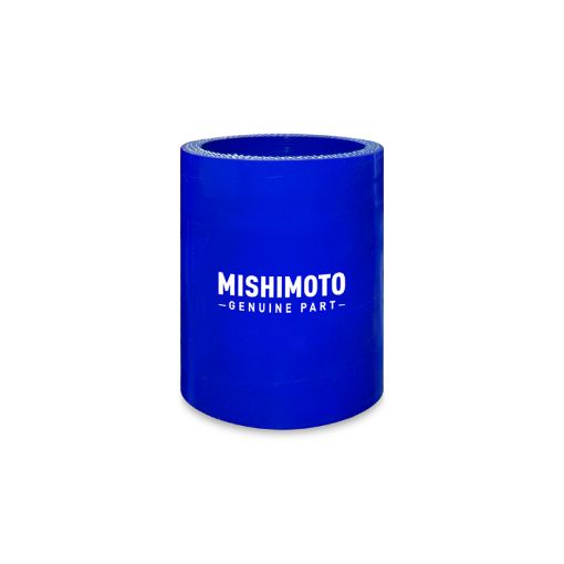 Picture of Mishimoto 4 Inch Straight Coupler - Blue