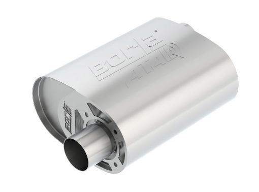 Picture of Borla Crate Muffler Ford 5.0L Coyote ATAK Inside Diameter 2.5in Offsetoutlet