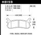 Picture of Hawk 94 - 05 Mazda MX - 5 Black Race Rear Brake Pads