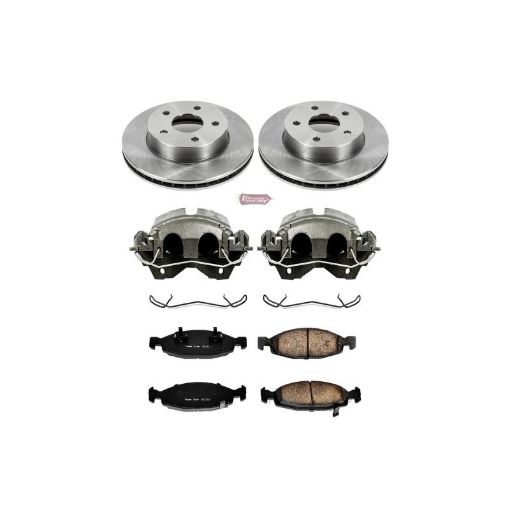 Picture of Power Stop 99 - 02 Jeep Grand Cherokee Front Autospecialty Brake Kit wCalipers