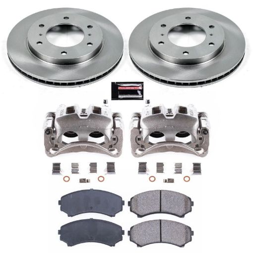 Picture of Power Stop 01 - 06 Mitsubishi Montero Front Autospecialty Brake Kit wCalipers