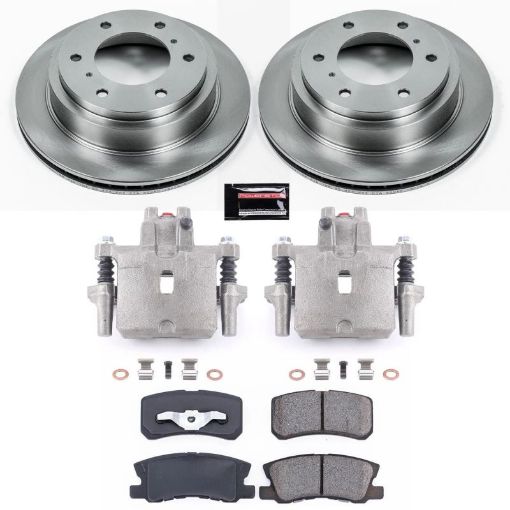 Picture of Power Stop 01 - 06 Mitsubishi Montero Rear Autospecialty Brake Kit wCalipers