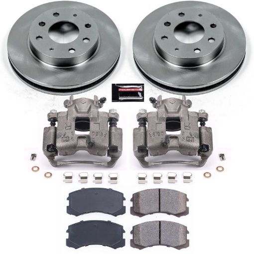 Picture of Power Stop 02 - 07 Mitsubishi Lancer Front Autospecialty Brake Kit wCalipers