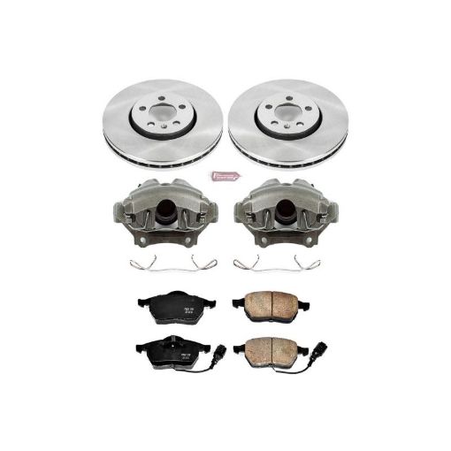 Picture of Power Stop 99 - 10 Volkswagen Beetle Front Autospecialty Brake Kit wCalipers