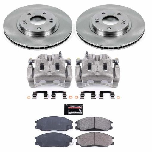 Picture of Power Stop 01 - 06 Hyundai Santa Fe Front Autospecialty Brake Kit wCalipers