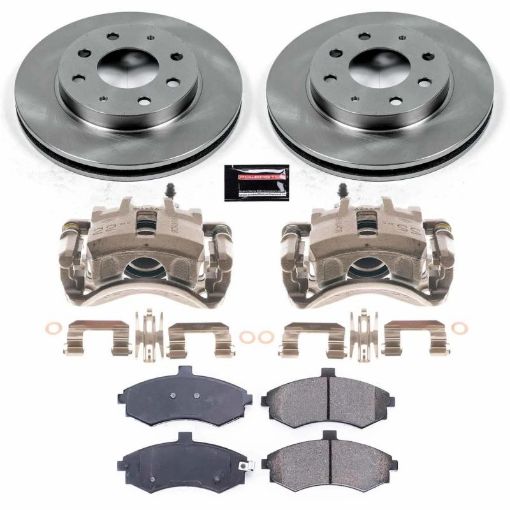Picture of Power Stop 03 - 05 Hyundai Elantra Front Autospecialty Brake Kit wCalipers