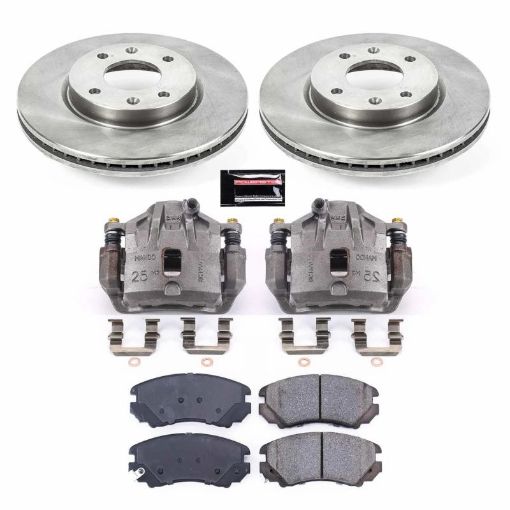 Picture of Power Stop 03 - 05 Hyundai Sonata Front Autospecialty Brake Kit wCalipers