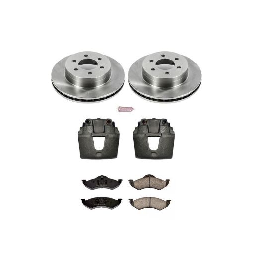 Picture of Power Stop 00 - 02 Dodge Dakota Front Autospecialty Brake Kit wCalipers