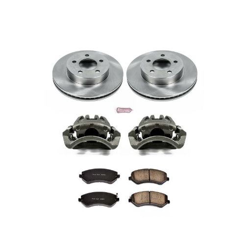 Picture of Power Stop 02 - 07 Jeep Liberty Front Autospecialty Brake Kit wCalipers