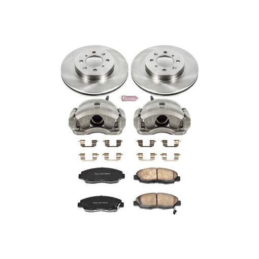 Picture of Power Stop 01 - 05 Honda Civic Front Autospecialty Brake Kit wCalipers