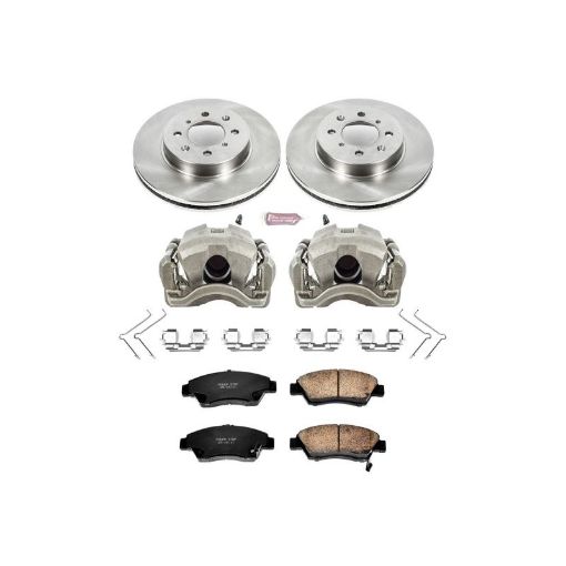 Picture of Power Stop 03 - 05 Honda Civic Front Autospecialty Brake Kit wCalipers