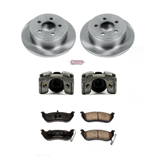 Picture of Power Stop 03 - 07 Jeep Liberty Rear Autospecialty Brake Kit wCalipers