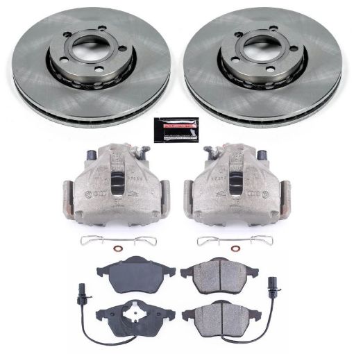 Picture of Power Stop 99 - 04 Audi A4 Front Autospecialty Brake Kit wCalipers