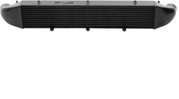 Picture of Mishimoto 2014 - 2016 Ford Fiesta ST 1.6L Front Mount Intercooler (Black) Kit w Pipes (Silver)