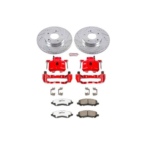 Picture of Power Stop 01 - 02 Chrysler Sebring Front Z26 Street Warrior Brake Kit wCalipers
