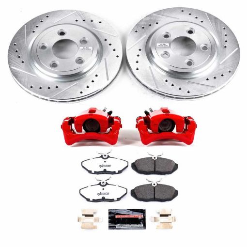 Picture of Power Stop 02 - 05 Ford Thunderbird Rear Z26 Street Warrior Brake Kit wCalipers