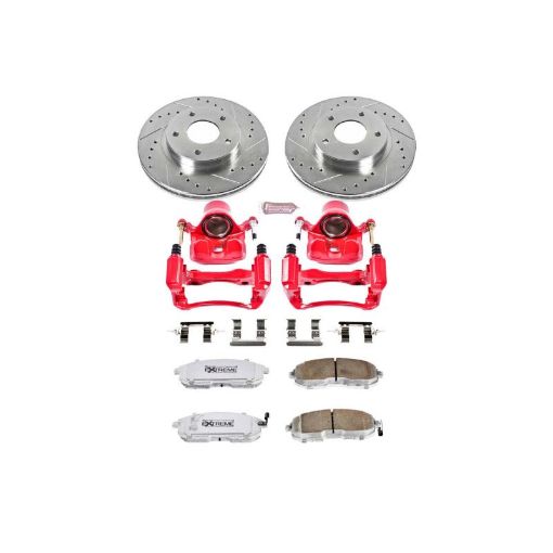 Picture of Power Stop 00 - 01 Infiniti I30 Front Z26 Street Warrior Brake Kit wCalipers