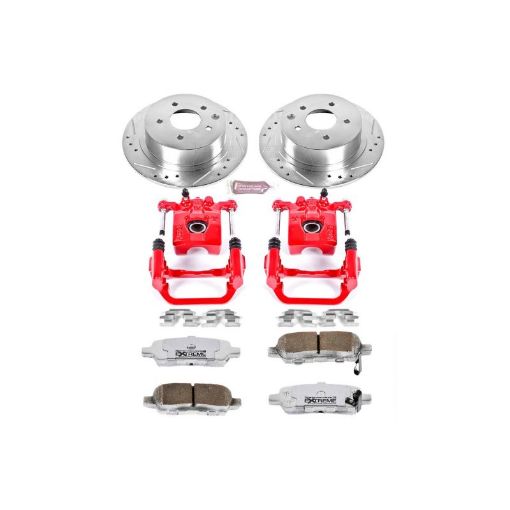 Picture of Power Stop 02 - 06 Nissan Altima Rear Z26 Street Warrior Brake Kit wCalipers
