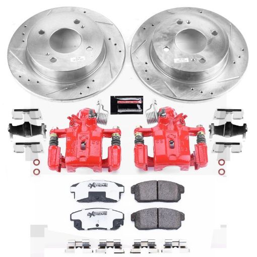 Picture of Power Stop 01 - 02 Infiniti G20 Rear Z26 Street Warrior Brake Kit wCalipers