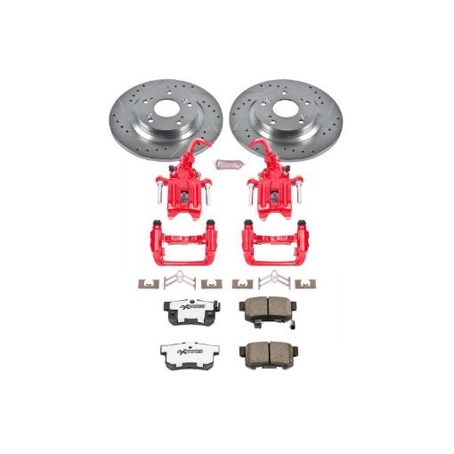 Picture of Power Stop 00 - 09 Honda S2000 Rear Z26 Street Warrior Brake Kit wCalipers