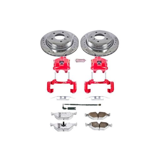 Picture of Power Stop 01 - 05 BMW 325xi Rear Z26 Street Warrior Brake Kit wCalipers