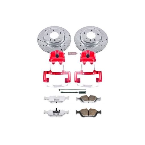 Picture of Power Stop 01 - 02 BMW Z3 Front Z26 Street Warrior Brake Kit wCalipers