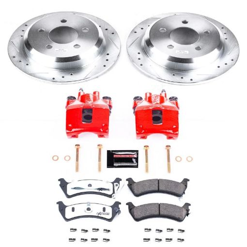 Picture of Power Stop 95 - 98 Jeep Grand Cherokee Rear Z36 Truck Tow Brake Kit wCalipers