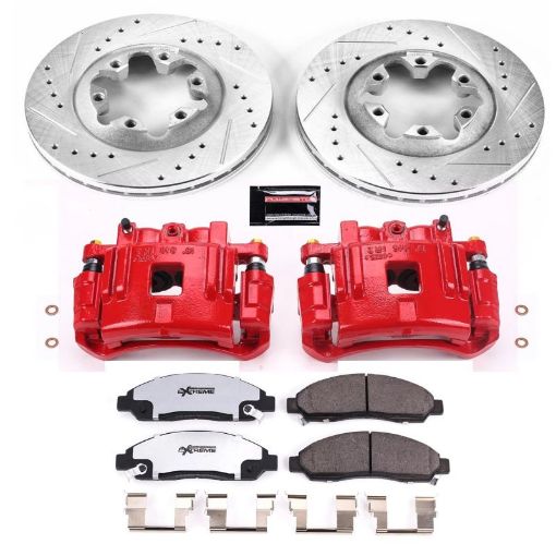 Picture of Power Stop 04 - 08 Chevrolet Colorado Front Z36 Truck Tow Brake Kit wCalipers